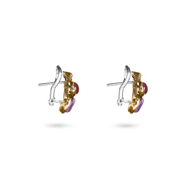 Colored Bees Earrings - Image 2