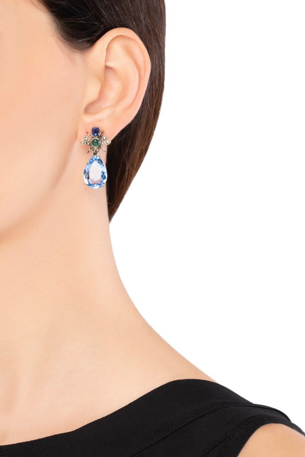 Colored Bees Earrings - Image 3