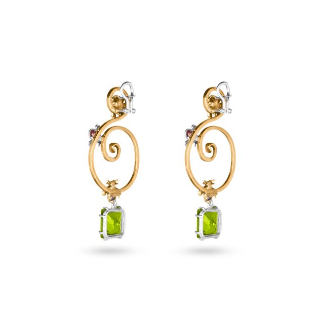 Colored Bees Earrings - Image 2